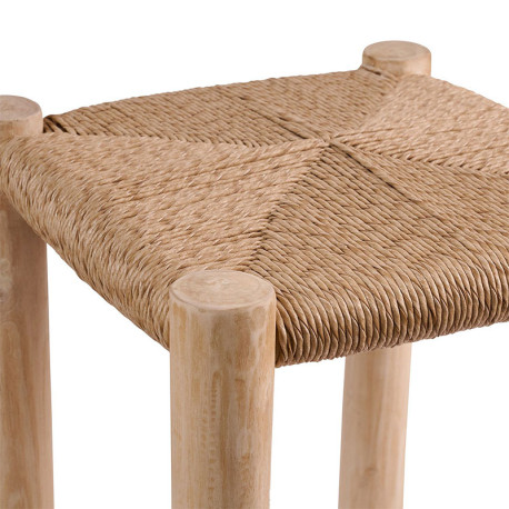 Cazoo Σκαμπώ Bar Teak 35x35x76εκ