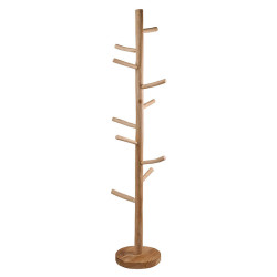 Καλόγερος Piero Teak 35x35x190εκ