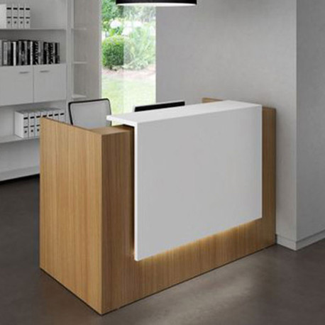 Reception D6520 Μελαμίνης 150x70x76/120εκ