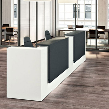 Reception D6520 Μελαμίνης 150x70x76/120εκ