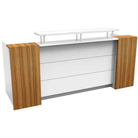 Reception D6521 Μελαμίνης 200x70x76/100/120εκ