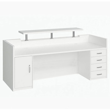 Reception D6521 Μελαμίνης 200x70x76/100/120εκ