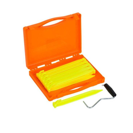 Πασαλάκια με εξολκέα σε θήκη Vango Bolt Plastic Peg Set 22cm x 12