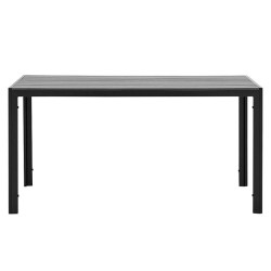 Outfit Τραπέζι Κήπου Αλουμίνιο Πεύκο 150x90x74εκ