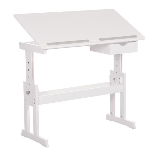 ΓΡΑΦΕΙΟ/ΣΧΕΔΙΑΣΤΗΡΙΟ ASCENT HM18289 MDF ΣΕ ΛΕΥΚΟ 109x55x87,5Υεκ