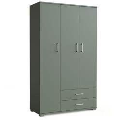 Ντουλάπα Ρούχων Τρίφυλλη 111x48x187εκ