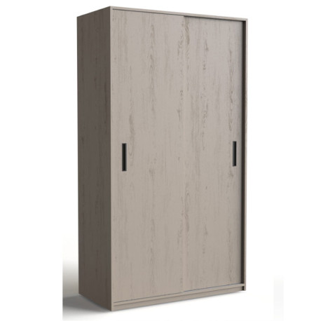 Συρόμενη Ντουλάπα Ρούχων Δίφυλλη 120x60x250εκ