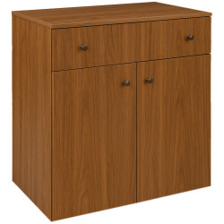 Ντουλάπι Ξύλινο 2φυλλο Με Συρτάρι 90x45x94εκ