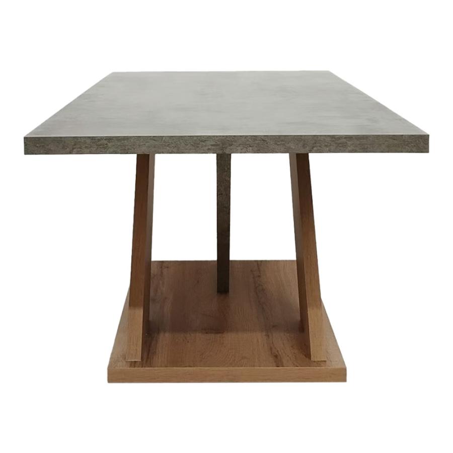 Τραπέζι σαλονιού Solange pakoworld σε γκρι-sonoma απόχρωση 110x55x47.5εκ