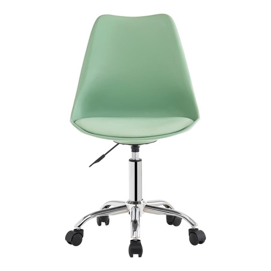 Καρέκλα γραφείου Gaston II pakoworld μέντα pp-pu 48x57x77-90εκ