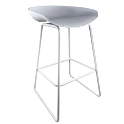 Σκαμπό Bar ArteLibre VICTORY PP/Μέταλλο 43x42x85cm