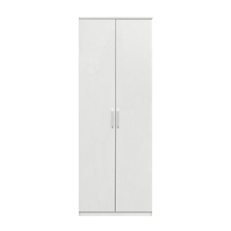 Ντουλάπα Δίφυλλη ArteLibre REIDUN Λευκό Μοριοσανίδα 60x50x195