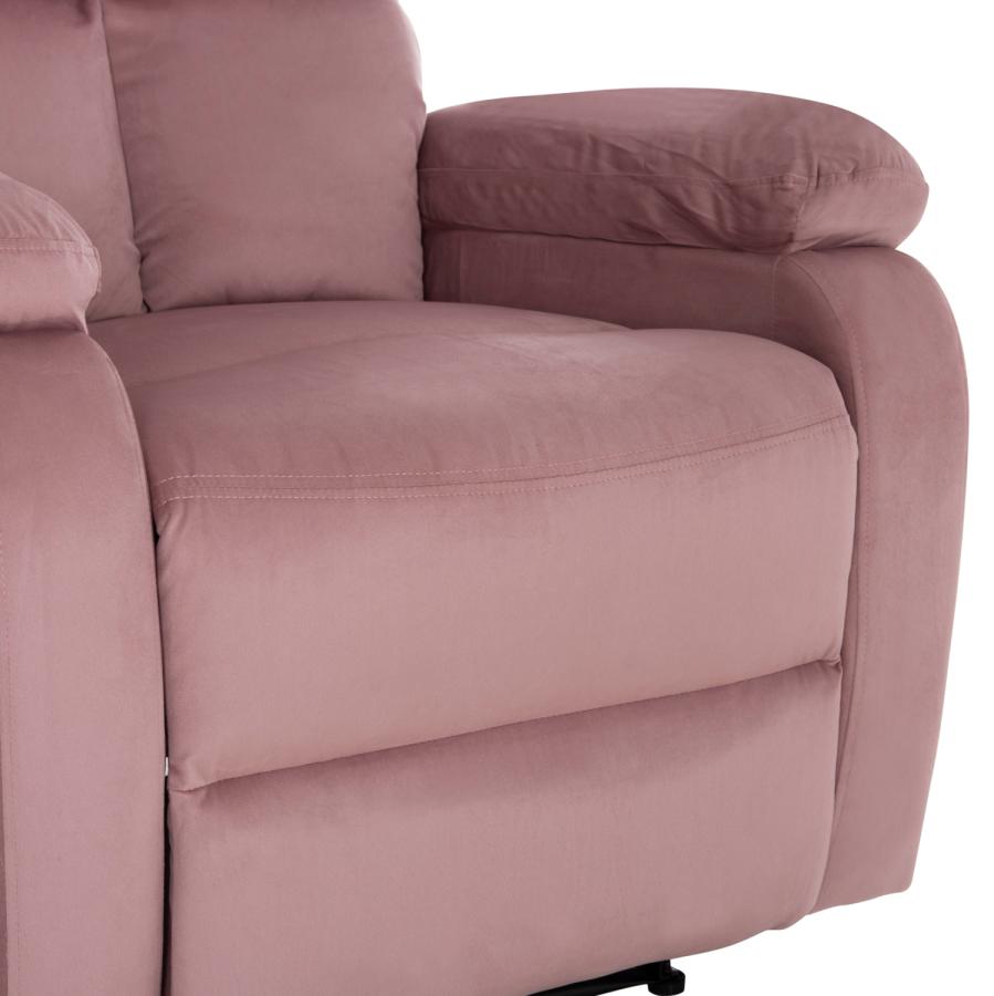 ΠΟΛΥΘΡΟΝΑ RELAX DIONI HM3296.02 ΡΟΖ ΒΕΛΟΥΔΟ 85x90x100Υεκ.