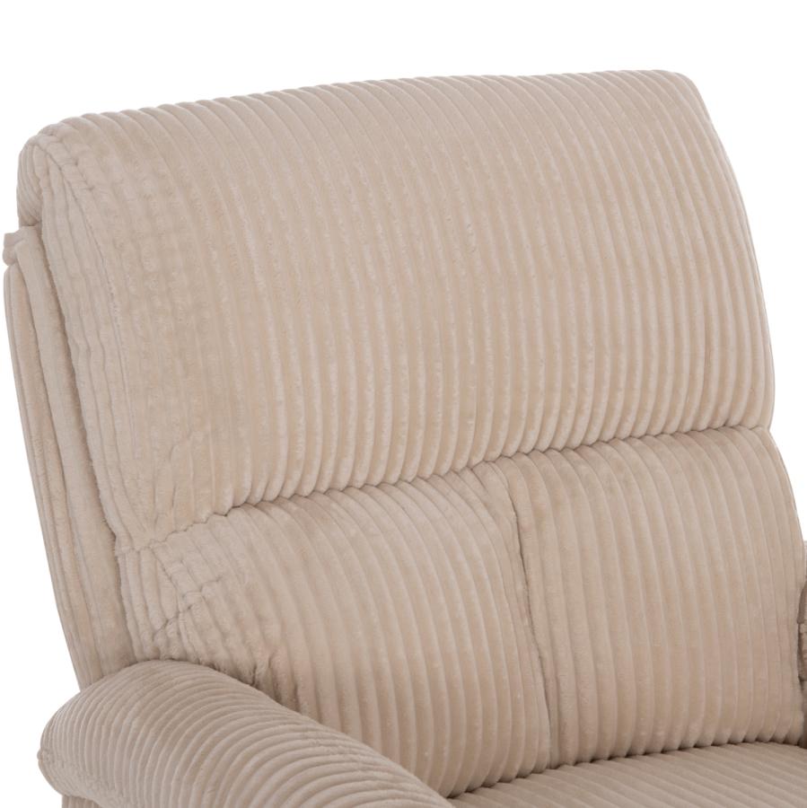 ΠΟΛΥΘΡΟΝΑ RELAX DIONI HM3296.12 ΜΠΕΖ ΡΙΓΕ ΥΦΑΣΜΑ 85x90x100Υεκ.