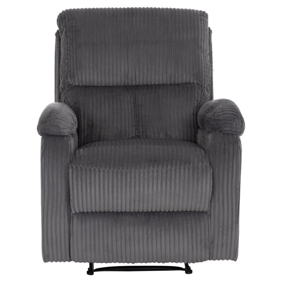 ΠΟΛΥΘΡΟΝΑ RELAX DIONI HM3296.11 ΓΚΡΙ ΡΙΓΕ ΥΦΑΣΜΑ 85x90x100Υεκ.