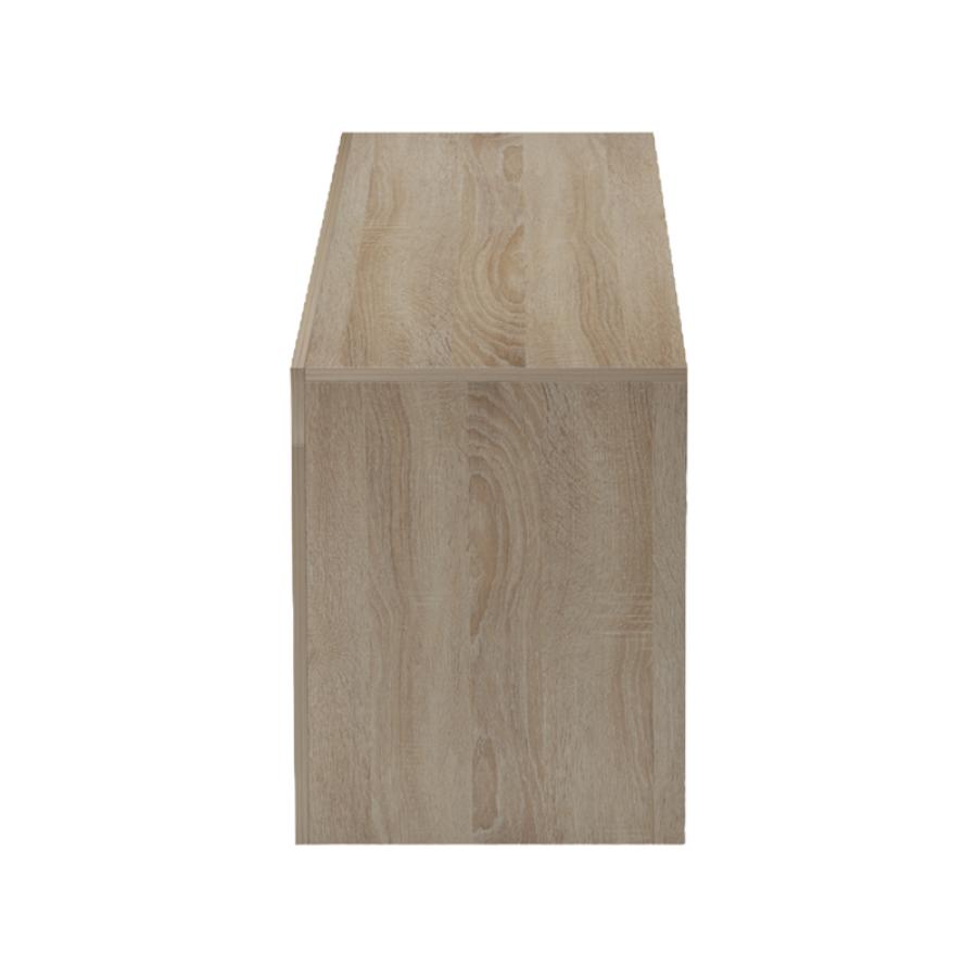Έπιπλο τηλεόρασης Liner pakoworld sonoma-λευκό 150x40x50εκ