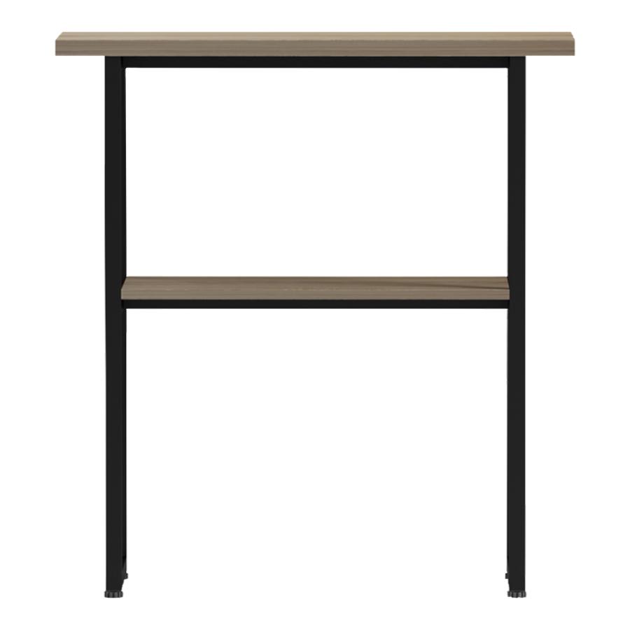 Κονσόλα Solain pakoworld sonoma-μαύρο μέταλλο 79x29x85εκ