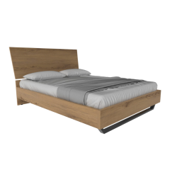 Ναυσικά Κρεβάτι Μελαμίνης Διπλό 160x215x110εκ Για Στρώμα 150x200