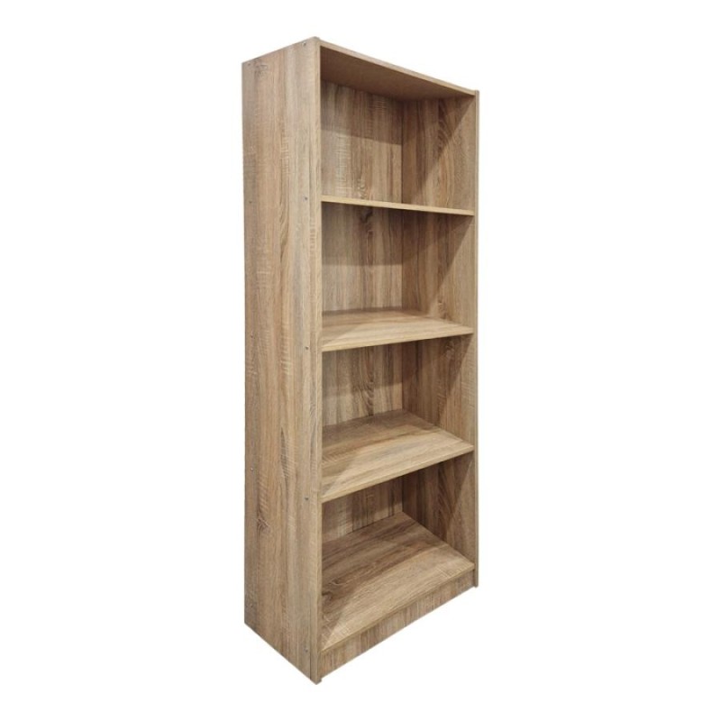 Βιβλιοθήκη Kendy pakoworld sonoma 60x30x167εκ