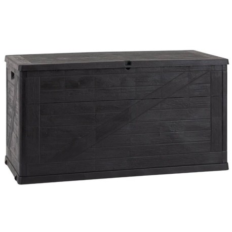 Wood Πλαστικό Μπαούλο Αποθήκευσης 420lt 120x56x63εκ