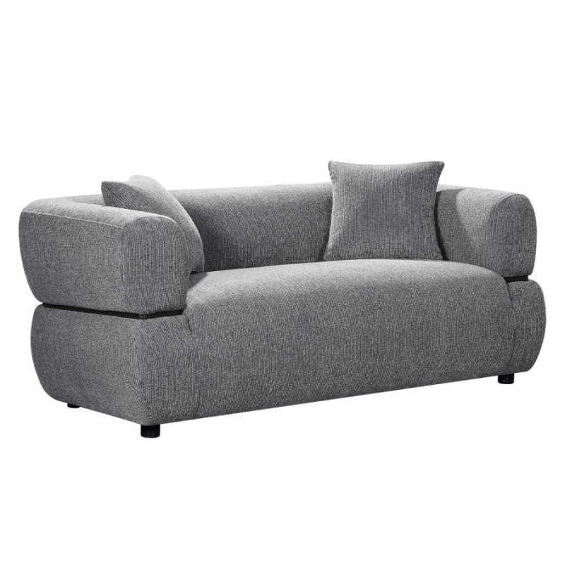 ΚΑΝΑΠΕΣ 2-ΘΕΣΙΟΣ ARCTIS HM3328.01 ΓΚΡΙ ΥΦΑΣΜΑ 169x88x68Υεκ.