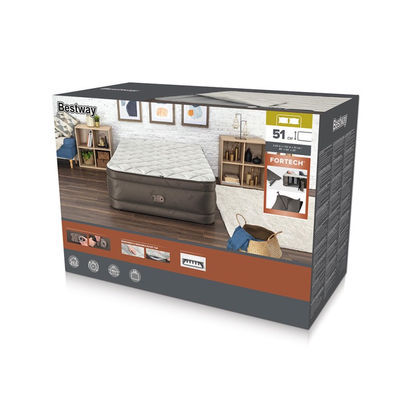TRITECH CONNECT AND REST AIRBED TWIN/K 1.88m x 99cm x 25cm ING