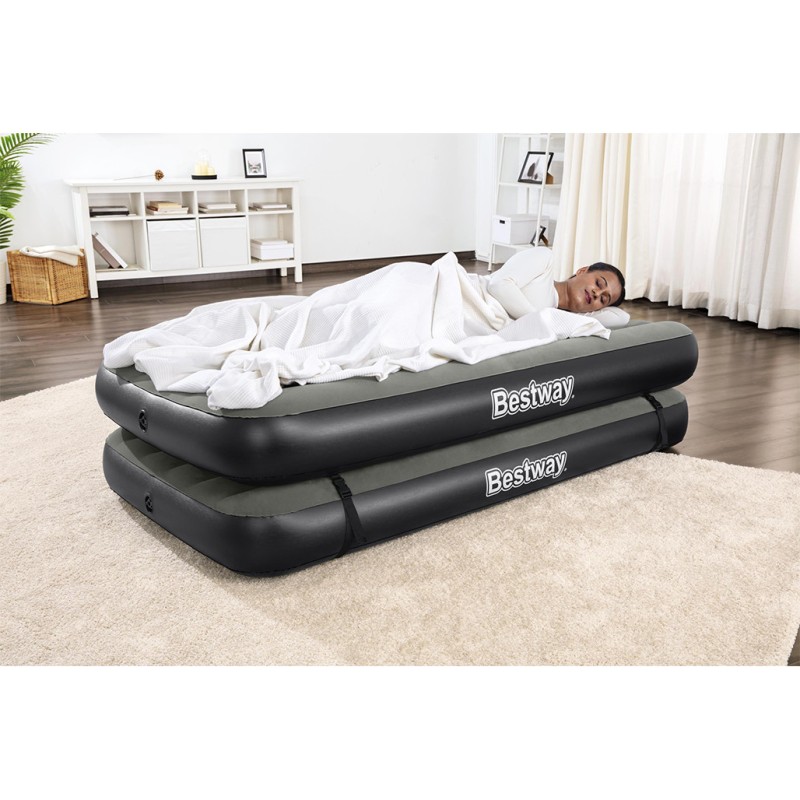 TRITECH CONNECT AND REST AIRBED TWIN/K 1.88m x 99cm x 25cm ING