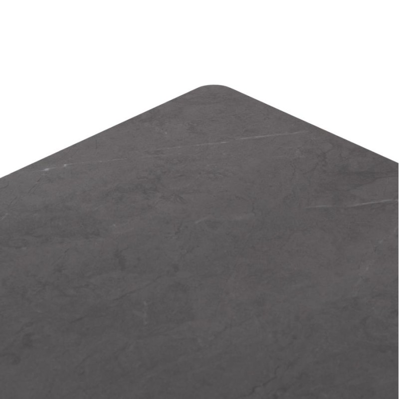 ΤΡΑΠΕΖΙ ΤΡΑΠΕΖΑΡΙΑΣ PUNDER HM6483.01 ΓΚΡΙ ΑΛΟΥΜΙΝΙΟ--SINTERED STONE TOP 220x100x76Υεκ