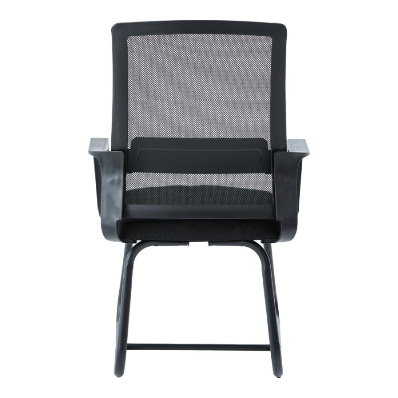 Καρέκλα επισκέπτη Palma pakoworld mesh μαύρο 46x52x94εκ