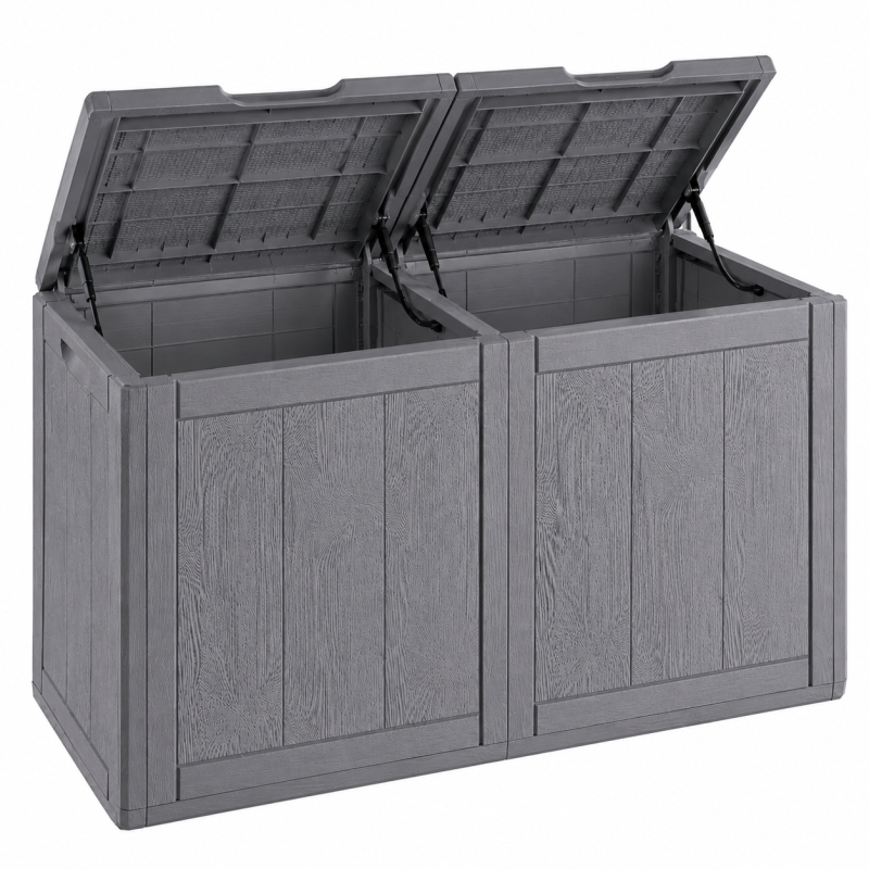 Gensini Πλαστικό Μπαούλο Αποθήκευσης 180lt 80.5x44.5x51εκ