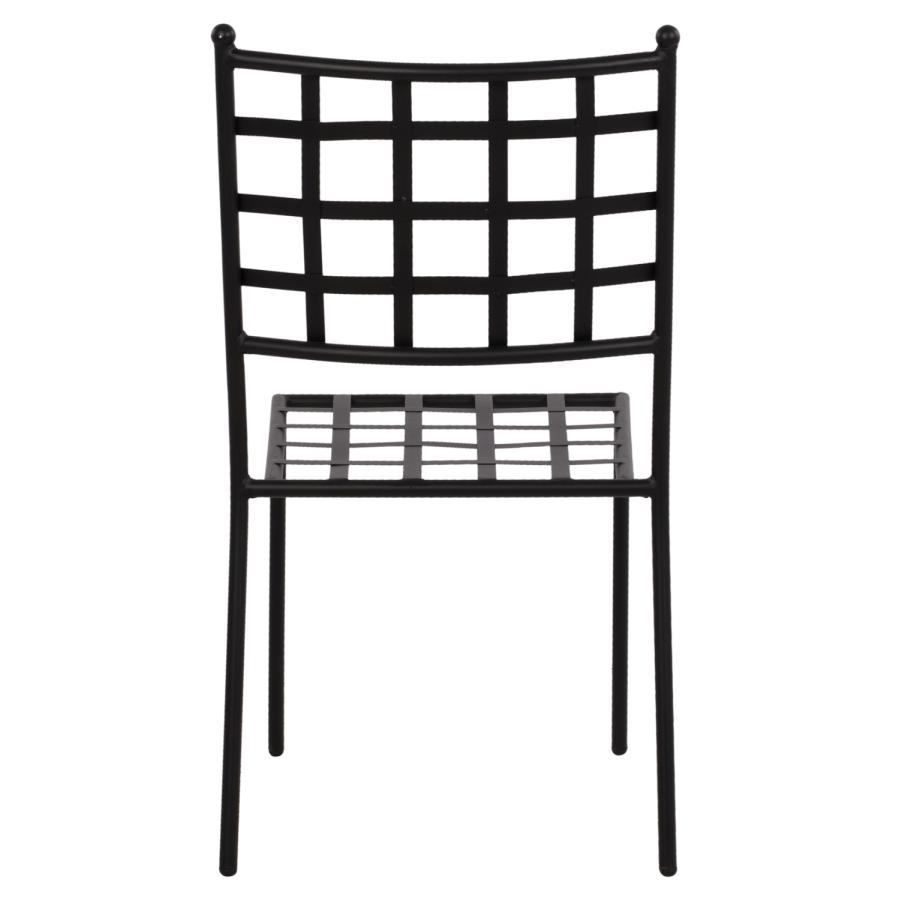 ΜΕΤΑΛΛΙΚΗ ΚΑΡΕΚΛΑ EMERY HM5509 ΣΕ ΜΑΥΡΗ ΑΠΟΧΡΩΣΗ 46x58x88  cm