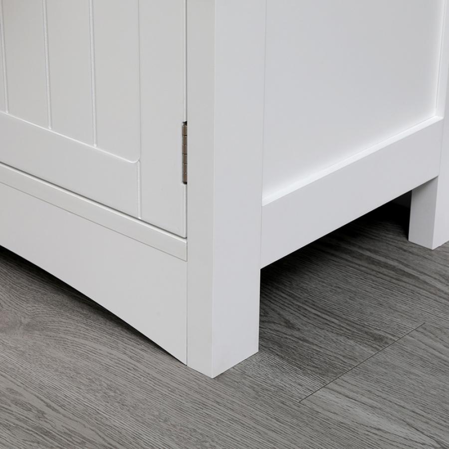 Ντουλάπι-στήλη Sejo pakoworld mdf λευκό 60x32.5x154εκ