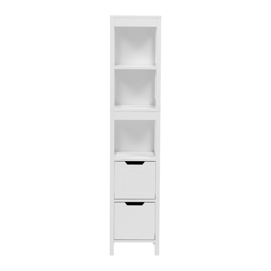 Ντουλάπι-στήλη Kelby pakoworld mdf λευκό 30x30x144εκ
