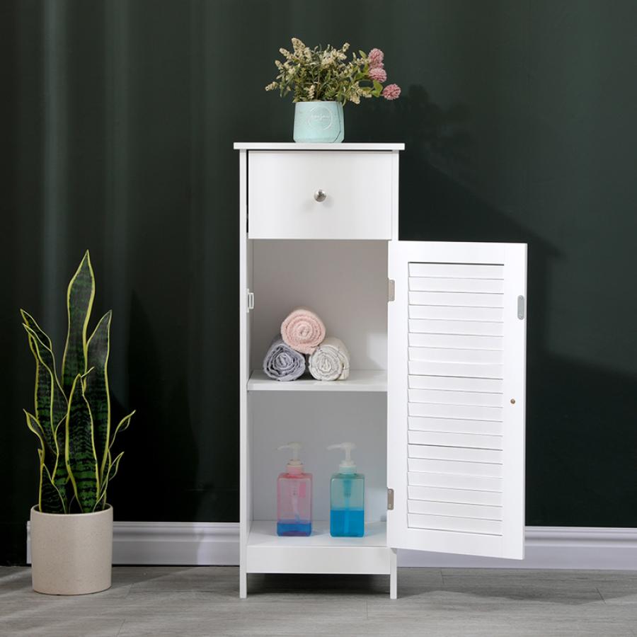 Ντουλάπι-στήλη Chesy pakoworld mdf λευκό 32x30x87εκ