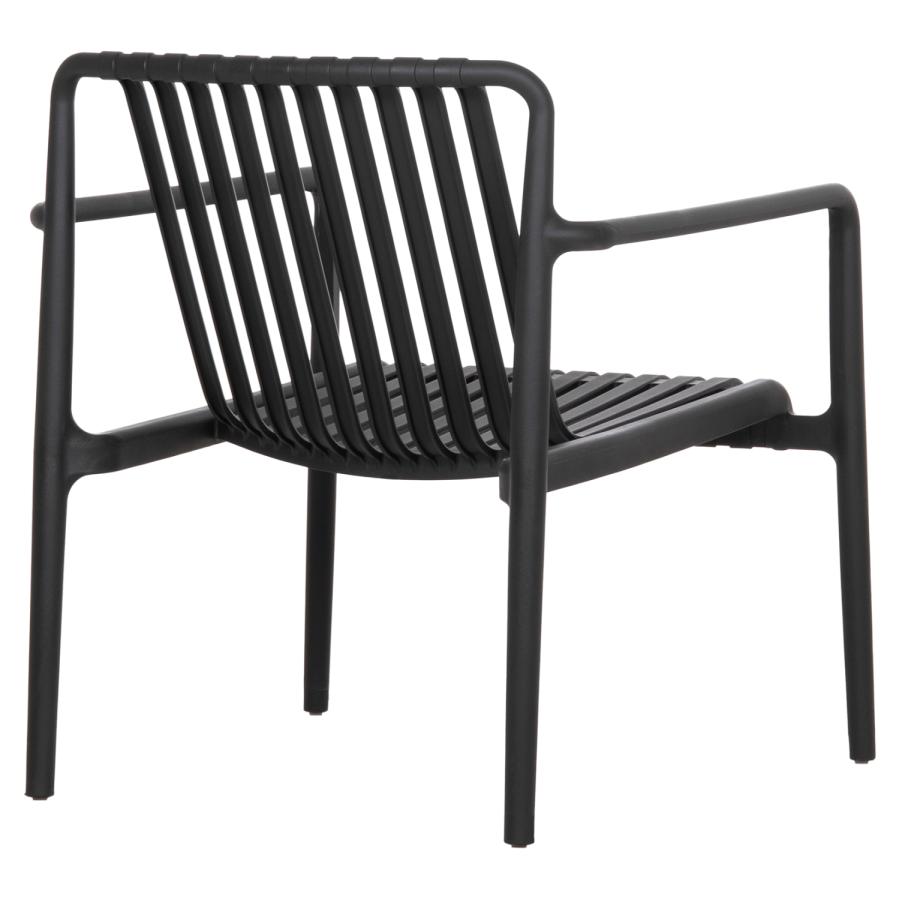 ΠΟΛΥΘΡΟΝΑ LOUNGE ΕΞΩΤ.ΧΩΡΟΥ MALEN HM6626.02 ΜΑΥΡΟ ΠΟΛΥΠΡΟΠΥΛΕΝΙΟ 67x75x75Υεκ