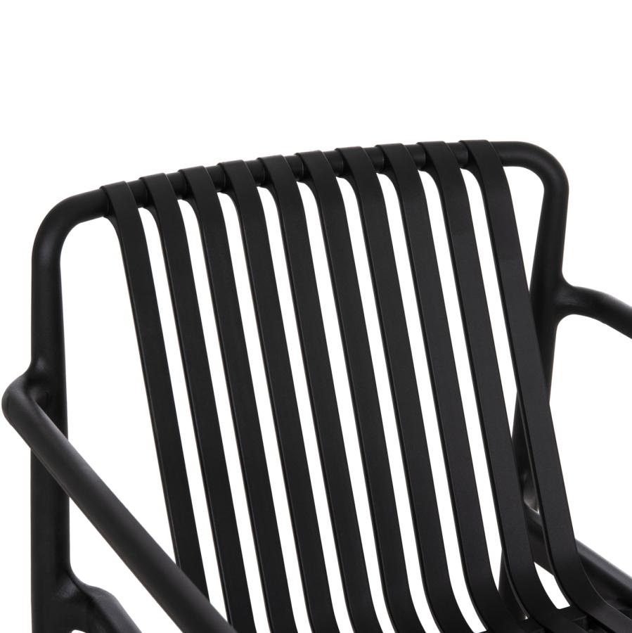 ΠΟΛΥΘΡΟΝΑ LOUNGE ΕΞΩΤ.ΧΩΡΟΥ MALEN HM6626.02 ΜΑΥΡΟ ΠΟΛΥΠΡΟΠΥΛΕΝΙΟ 67x75x75Υεκ