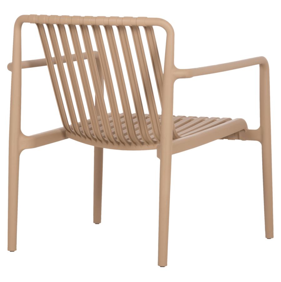 ΠΟΛΥΘΡΟΝΑ LOUNGE ΕΞΩΤ.ΧΩΡΟΥ MALEN HM6626.04 ΚΑΠΟΥΤΣΙΝΟ ΠΟΛΥΠΡΟΠΥΛΕΝΙΟ 67x75x75Υεκ