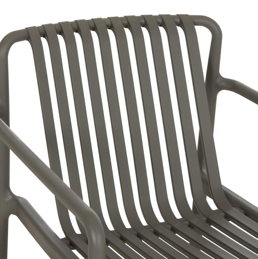 ΠΟΛΥΘΡΟΝΑ LOUNGE ΕΞΩΤ.ΧΩΡΟΥ MALEN HM6626.05 OLIVE GREEN ΠΟΛΥΠΡΟΠΥΛΕΝΙΟ 67x75x75Υεκ