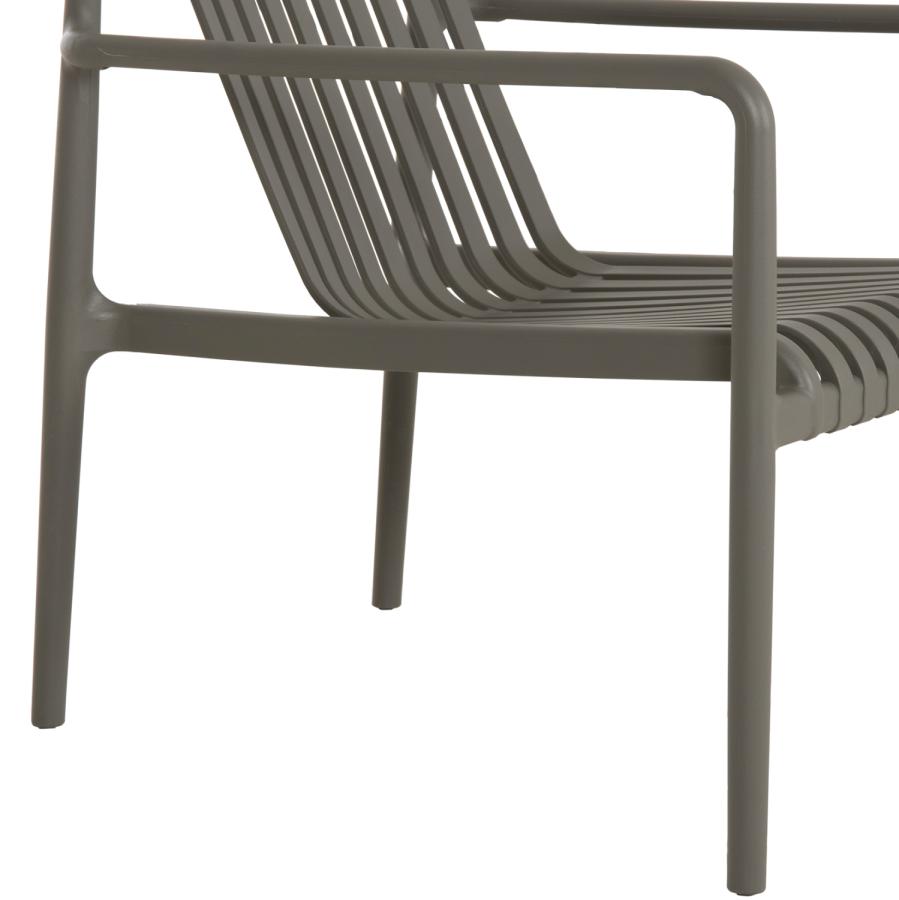 ΠΟΛΥΘΡΟΝΑ LOUNGE ΕΞΩΤ.ΧΩΡΟΥ MALEN HM6626.05 OLIVE GREEN ΠΟΛΥΠΡΟΠΥΛΕΝΙΟ 67x75x75Υεκ