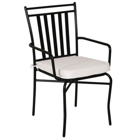 Πολυθρόνα Μεταλλική Με Μαξιλάρι 57x59x90εκ