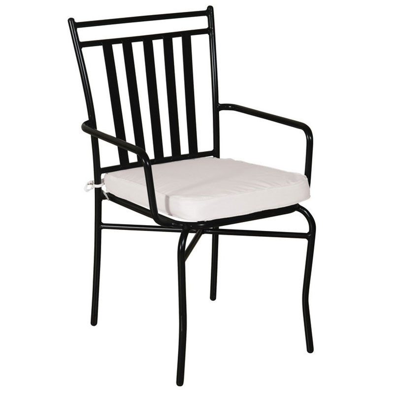 Πολυθρόνα Μεταλλική Με Μαξιλάρι 57x59x90εκ