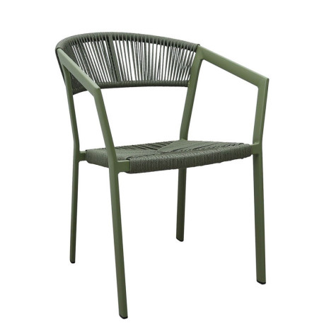 Beluga-R Πολυθρόνα Αλουμινίου Wicker 56x60x80εκ - vougioukas.gr