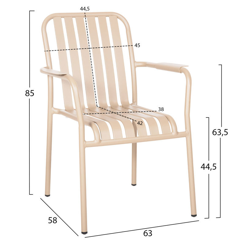 ΠΟΛΥΘΡΟΝΑ ΑΛΟΥΜΙΝΙΟΥ RACHEL HM6088.04 ΣΑΜΠΑΝΙ 63x58x85Υεκ.