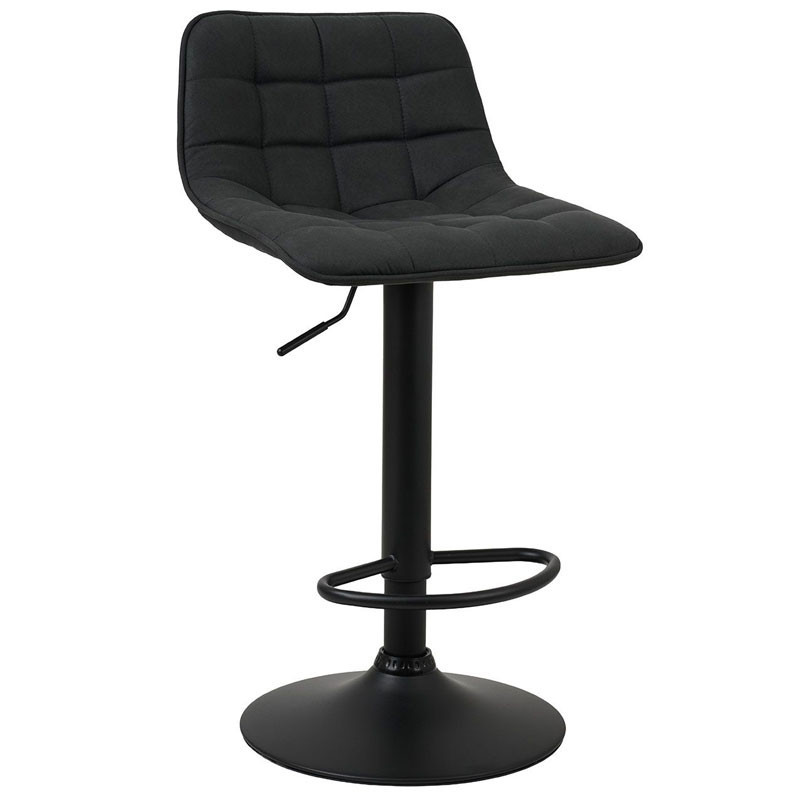 Morati Ύφασμα Suede Σκαμπώ Ρυθμιζόμενο 42x46x85/106εκ