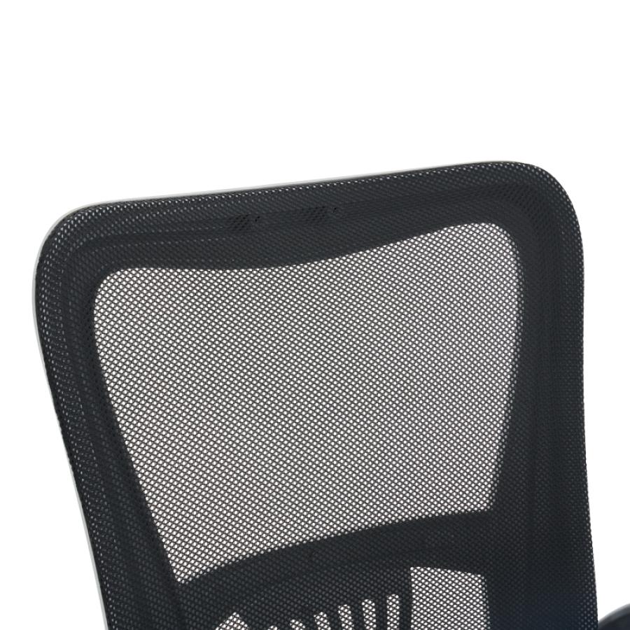 Καρέκλα γραφείου εργασίας Annalise pakoworld μαύρο mesh 57x53x100εκ