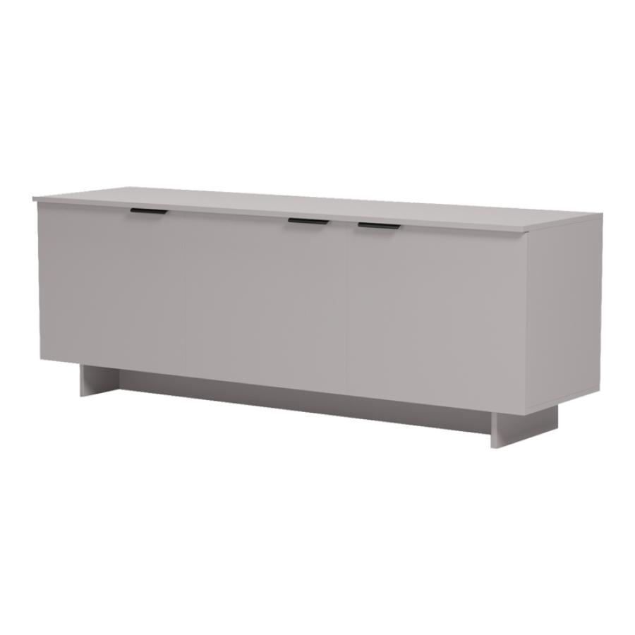 Έπιπλο τηλεόρασης Beldon pakoworld γκρι 150x42x55εκ