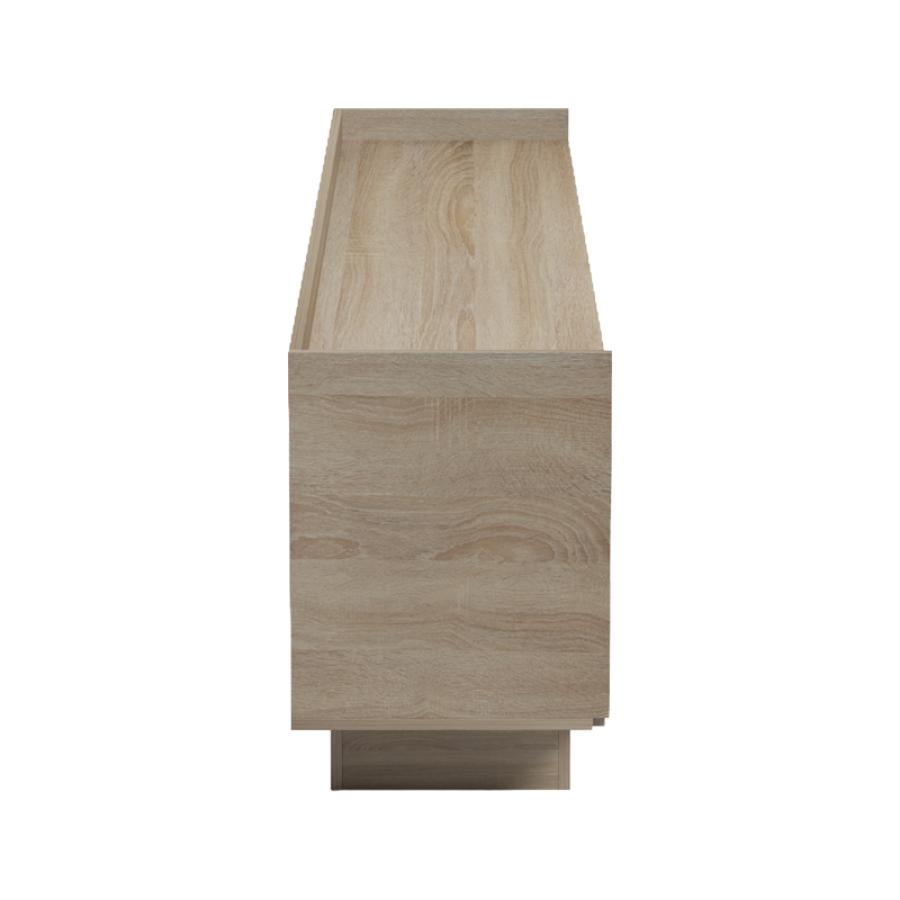 Έπιπλο τηλεόρασης Derden pakoworld sonoma 197x38x58εκ