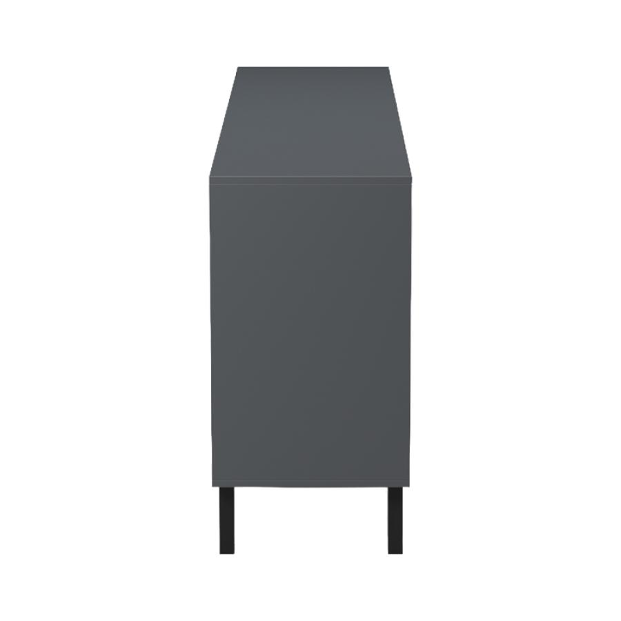 Μπουφές Tuscany pakoworld sonoma-ανθρακί 180x40x78.6εκ
