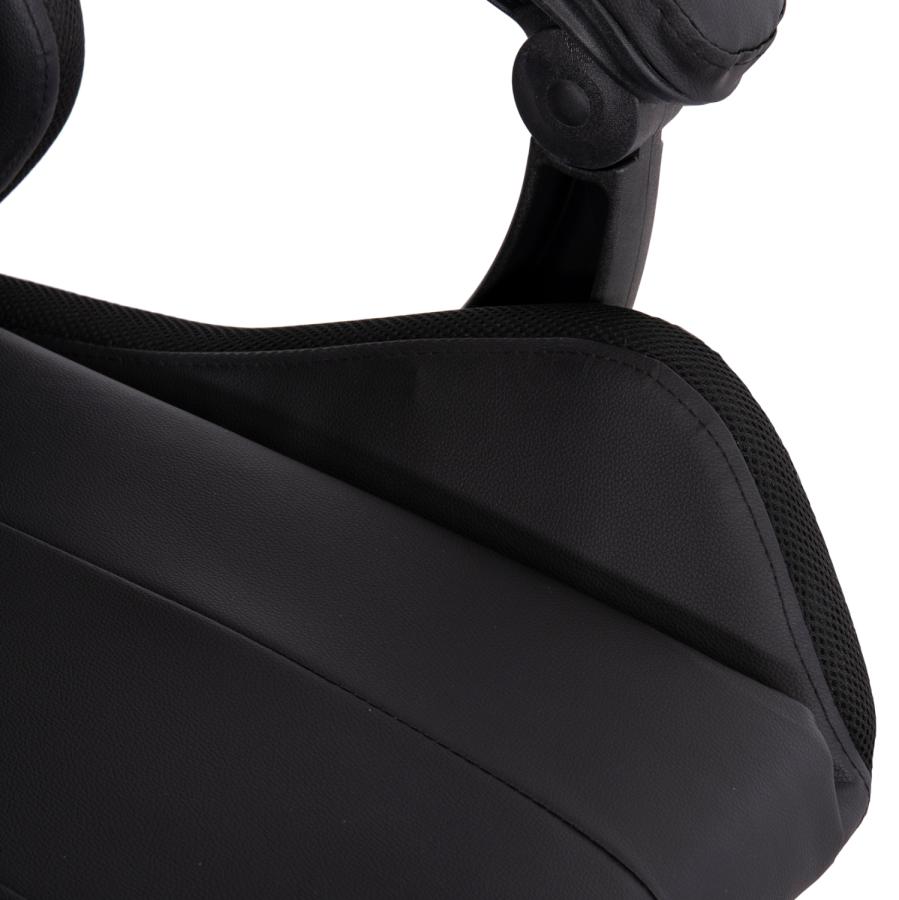 ΠΟΛΥΘΡΟΝΑ GAMING DARREN HM1203.01 ΜΑΥΡΟ-ΚΟΚΚΙΝΟ PVC 58.5x100x120Υεκ.