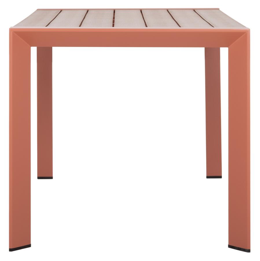 ΤΡΑΠΕΖΙ ΕΞΩΤ.ΧΩΡΟΥ GOYA HM6059.08 ΑΛΟΥΜΙΝΙΟ ΣE TERRACOTTA & POLYWOOD 160X80Χ75Υεκ.